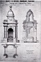 Padova-Cappellina de'Barcaroli a Porta Ognissanti.(Rilievo Scuola P.Selvatico,maggio 1923 (Adriano Danieli)